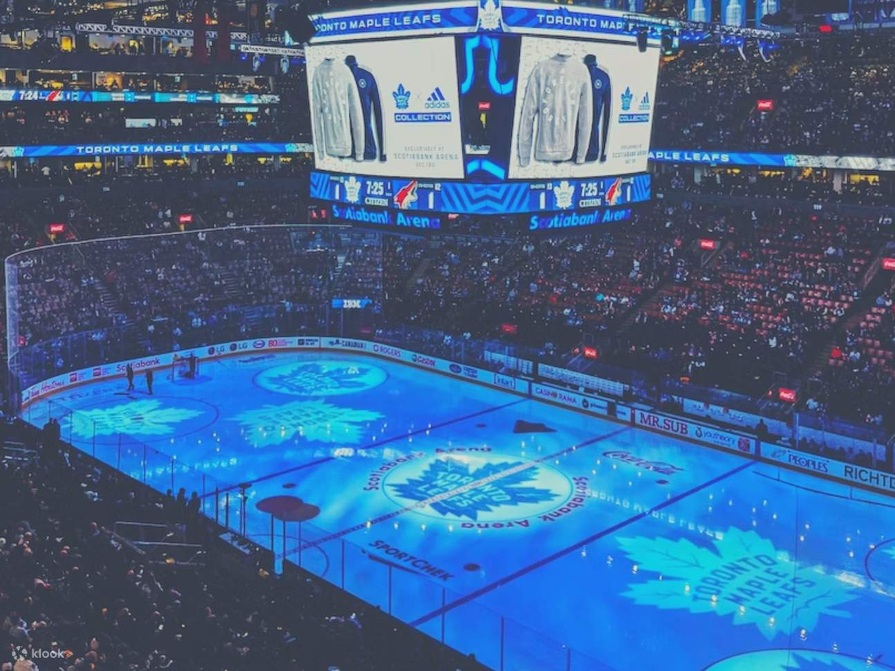 Sports stadium atmosphere